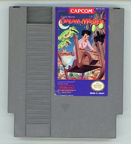 1990 Capcom Little Nemo: The Dream Master NES Video Game Cartridge