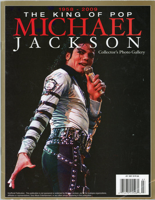 The King of Pop Michael Jackson Vintage Magazine (2009) Collector's Photo Gallery