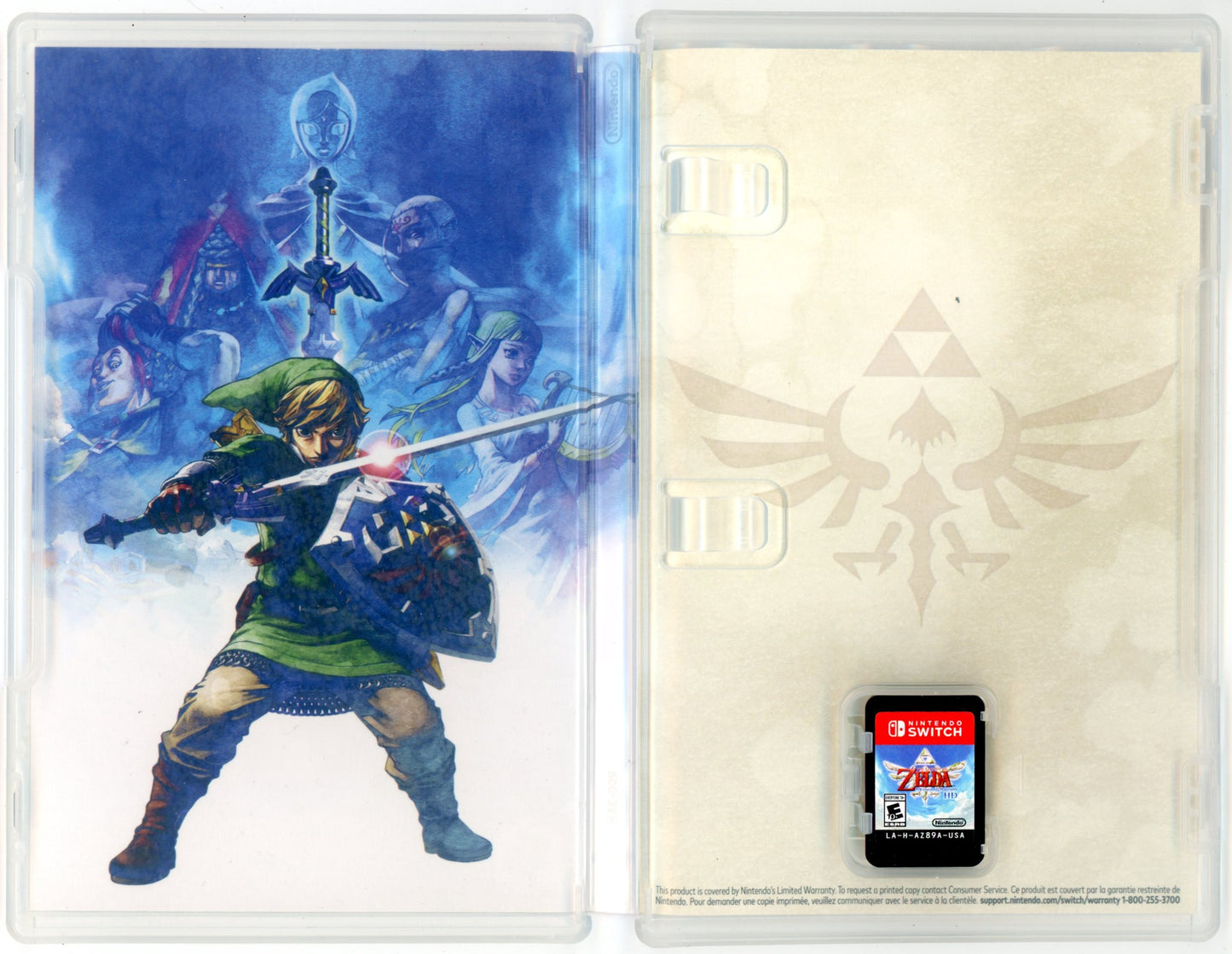 2021 The Legend of Zelda: Skyward Sword HD Nintendo Switch Video Game Cartridge In Box