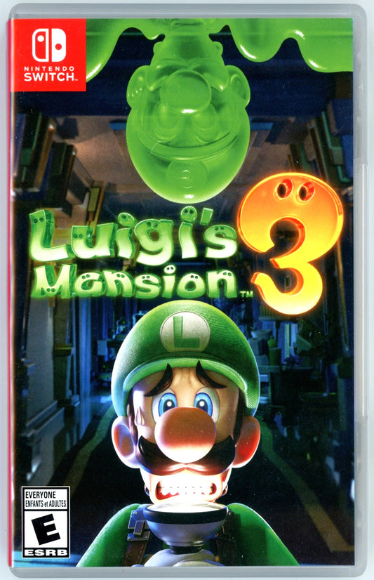 2019 Luigi's Mansion 3 Nintendo Switch Video Game Cartridge In Box