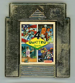 1990 Quattro Sports NES Video Game Cartridge