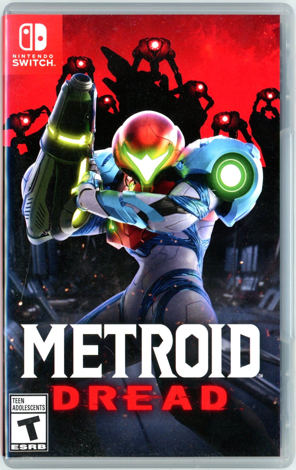 2021 Metroid Dread Nintendo Switch Video Game Cartridge In Box