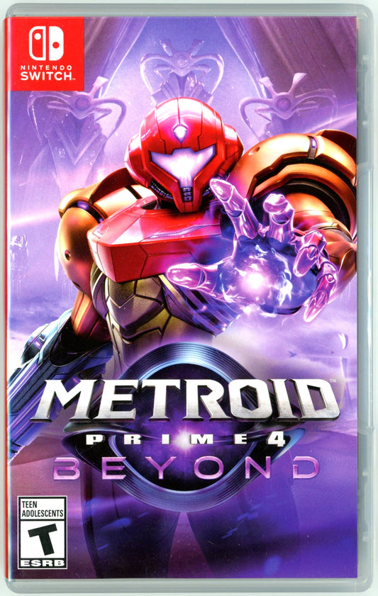 2025 Metroid Prime 4: Beyond Nintendo Switch Video Game Cartridge In Box