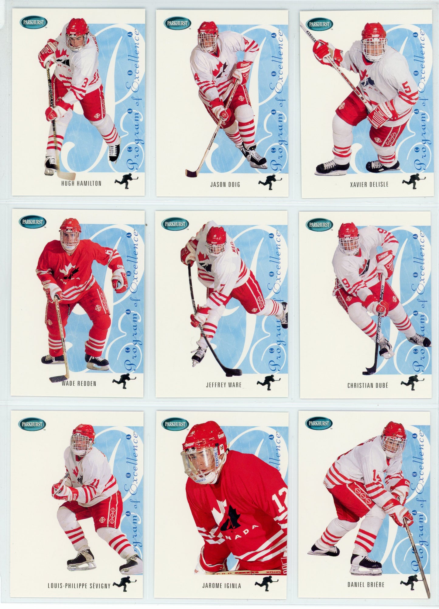 1994/95 Parkhurst SE NHL Hockey Card Complete Set (270 Cards)