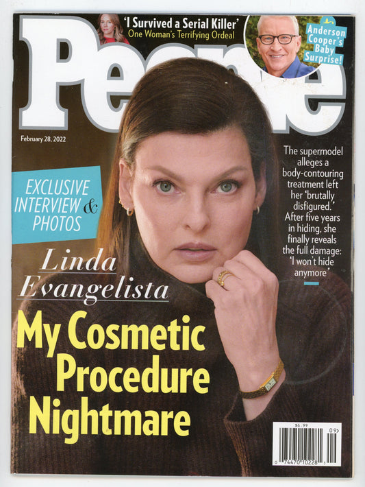People Weekly Magazine (February 28, 2022) Linda Evangelista
