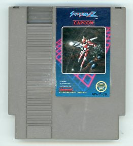 1985 Capcom Section Z NES Video Game Cartridge