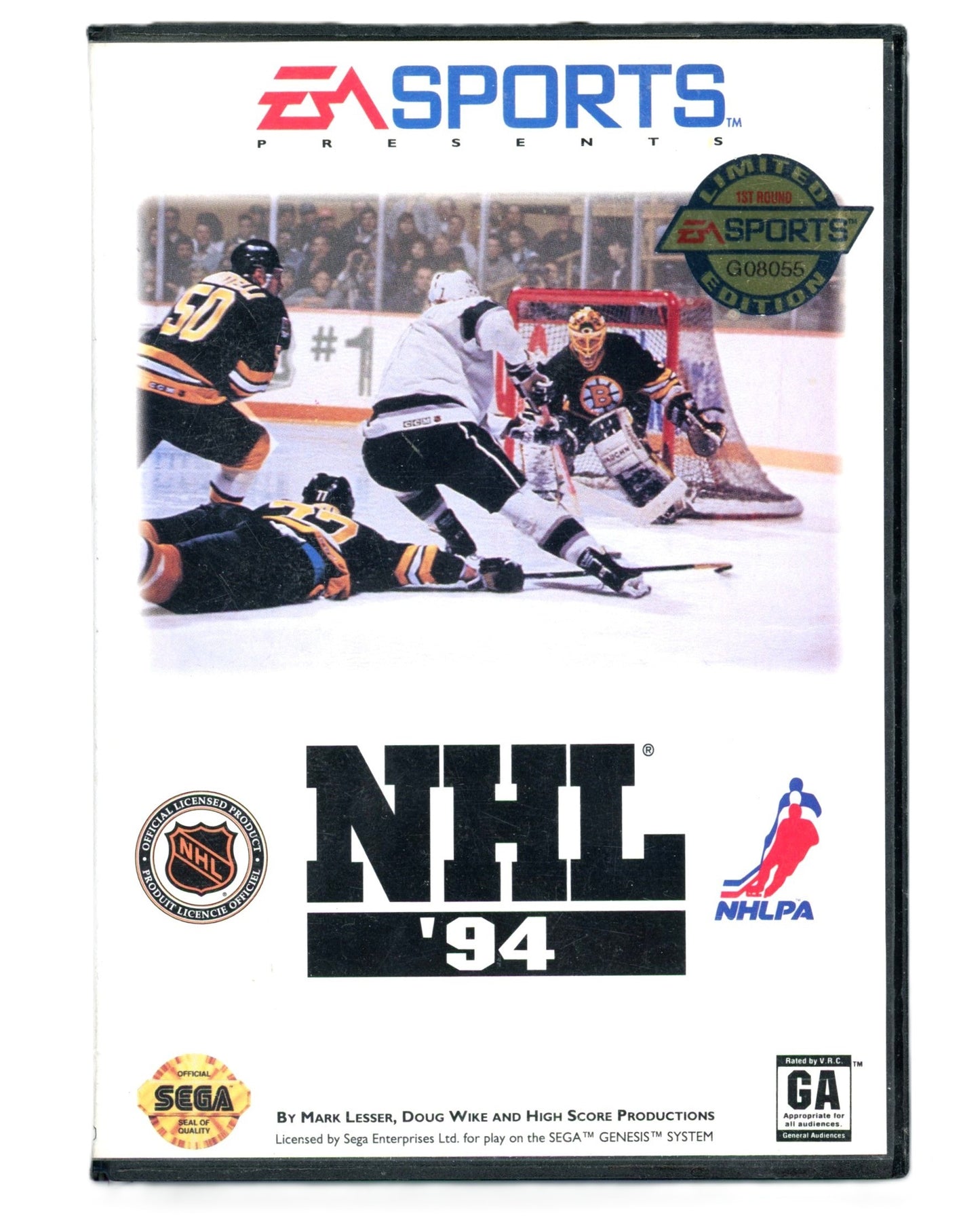 Sega Genesis Vintage Video Game Console Bundle + 6 Games