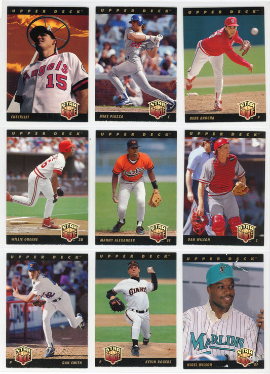 1993 Upper Deck MLB Baseball Complete Set (840 Cards)