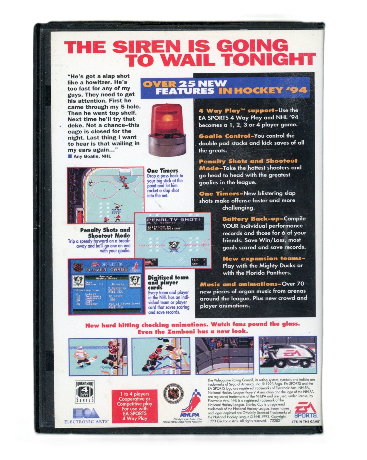 Sega Genesis Vintage Video Game Console Bundle + 6 Games