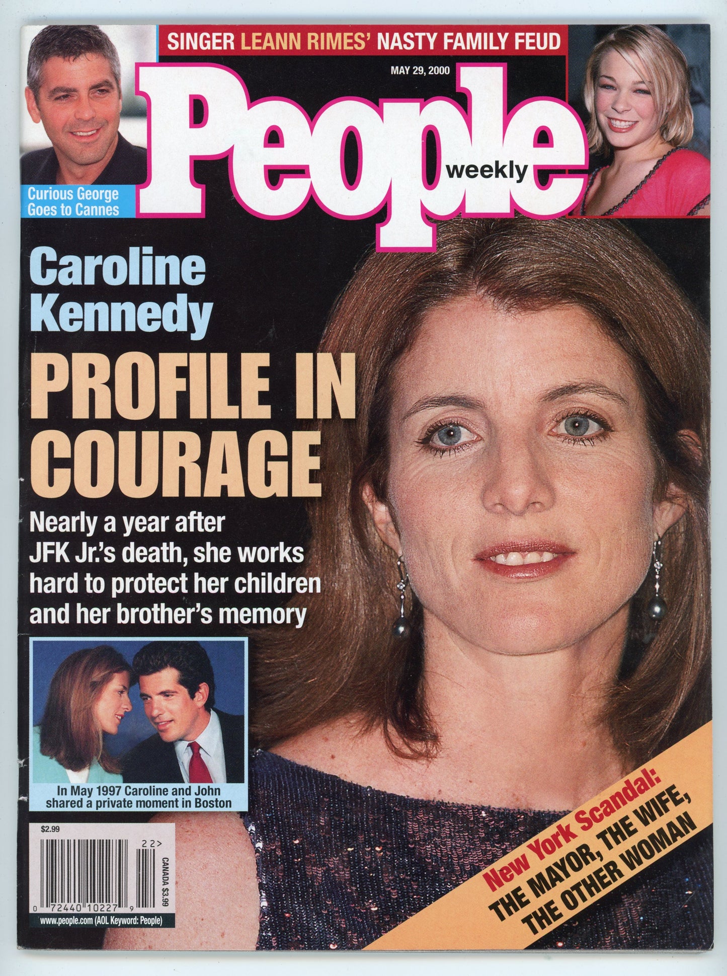 People Weekly Vintage Magazine (May 29, 2000) Caroline Kennedy