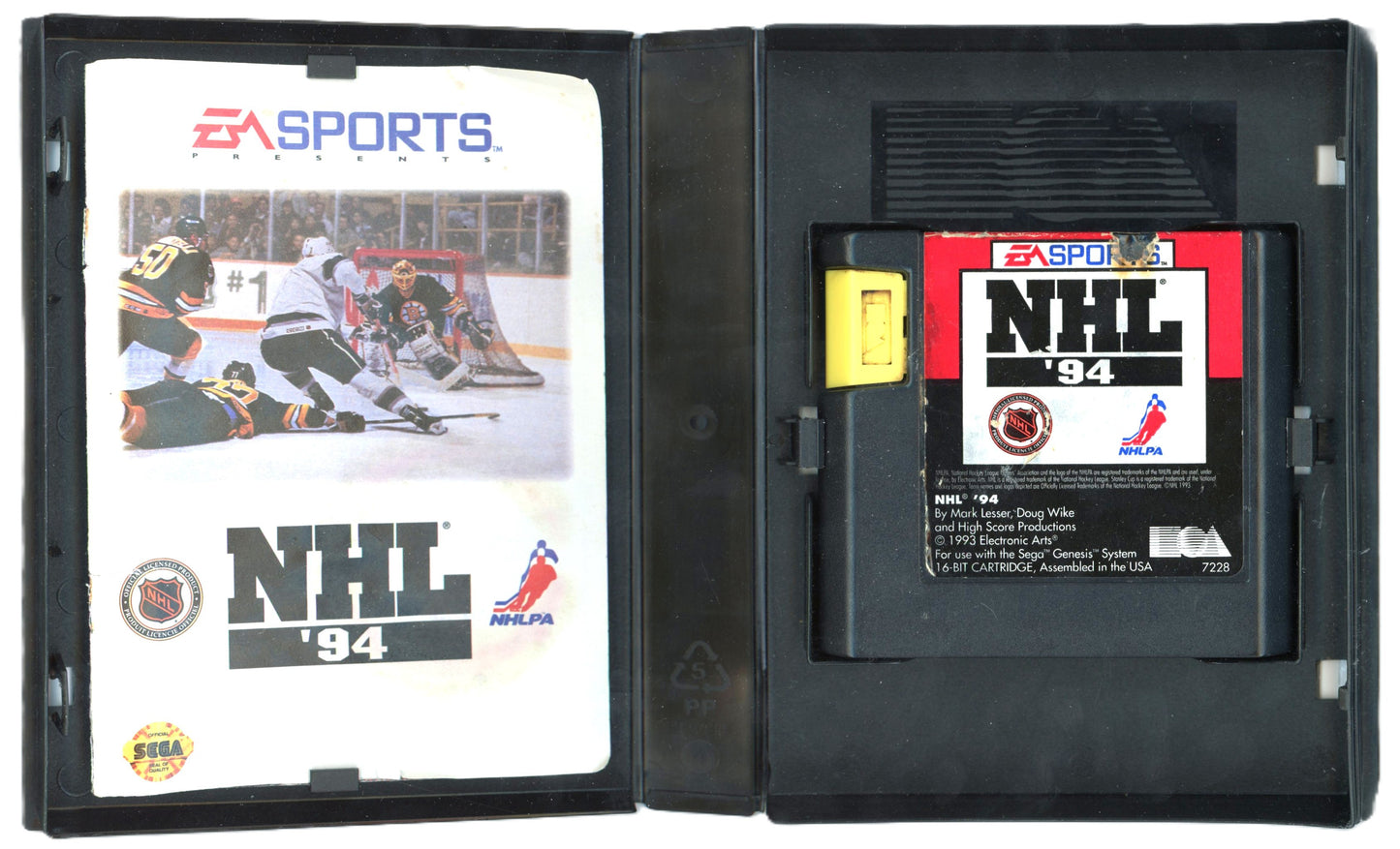 Sega Genesis Vintage Video Game Console Bundle + 6 Games