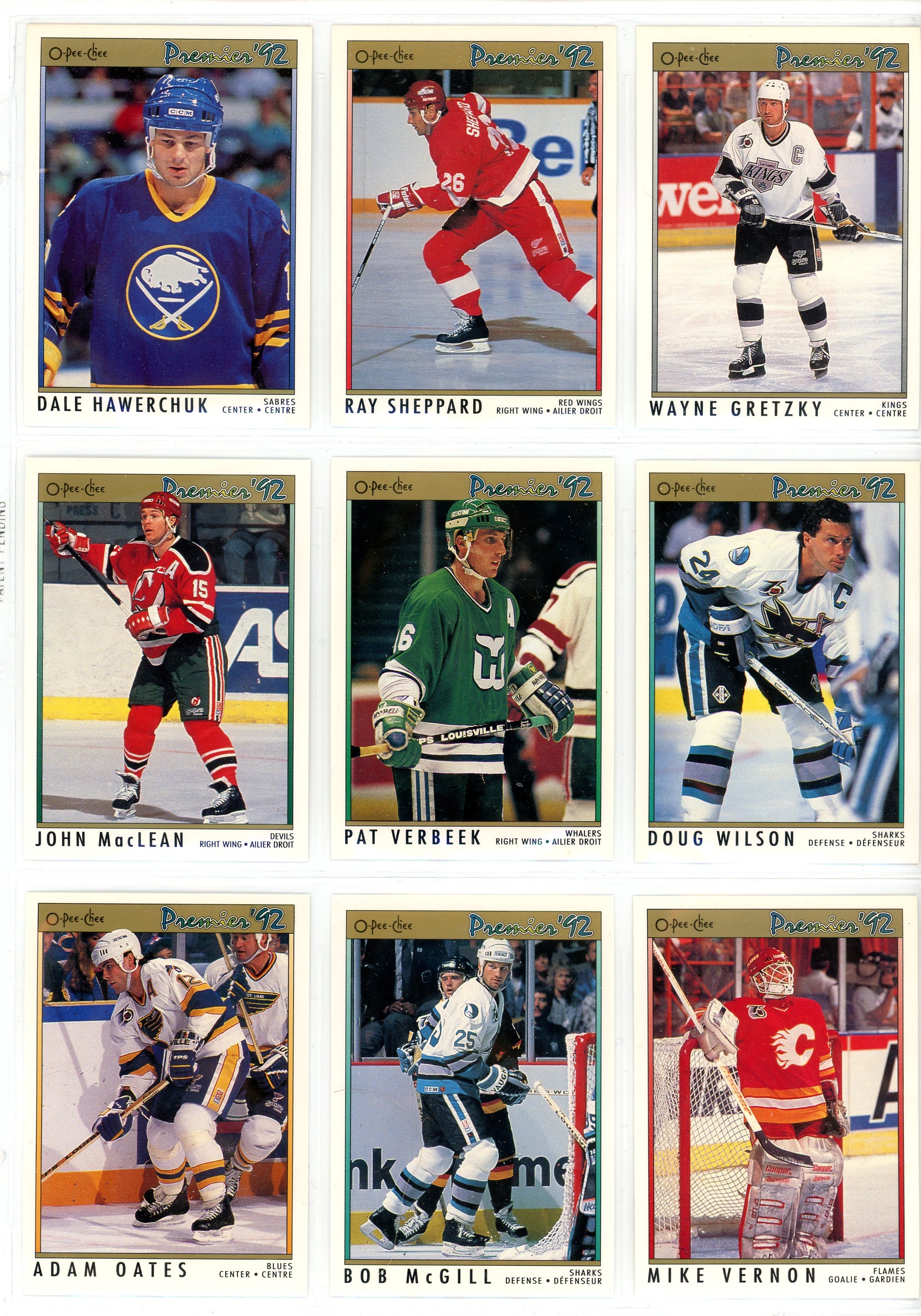 1991/92 OPC O-Pee-Chee Premier NHL Hockey Card Complete Set (198 Cards FLIP Collectibles Shop 1991/92 OPC O-Pee-Chee Premier NHL Hockey Card Complete Set (198 Cards FLIP Collectibles Shop