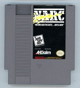 1989 Acclaim NARC NES Video Game Cartridge