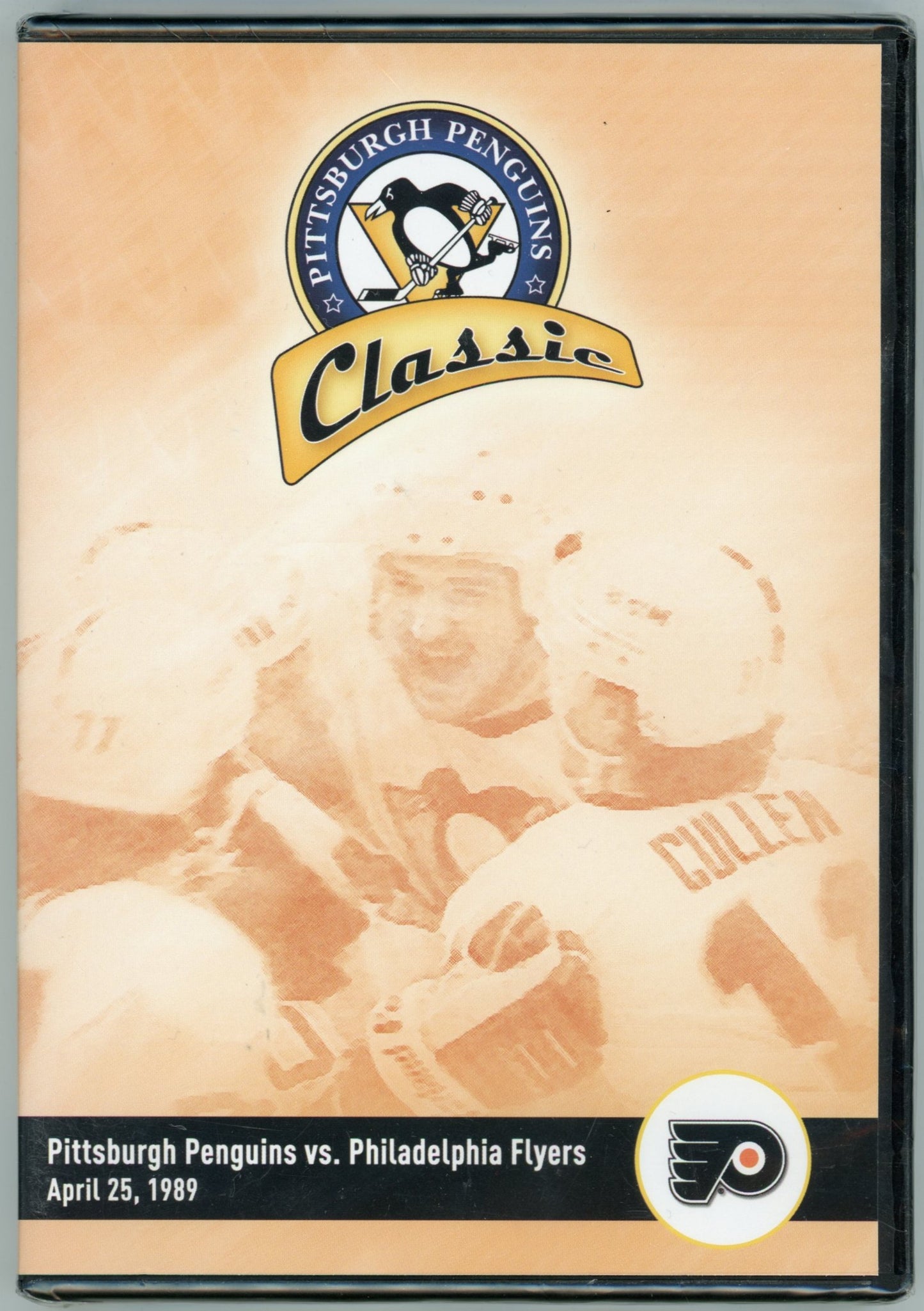 Classic Pittsburgh Penguins Game DVD Penguins vs. Flyers (April 15, 1989) Sealed Mario Lemieux 8 Point Game