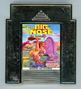 1991 Camerica Big Nose the Caveman NES Video Game Cartridge