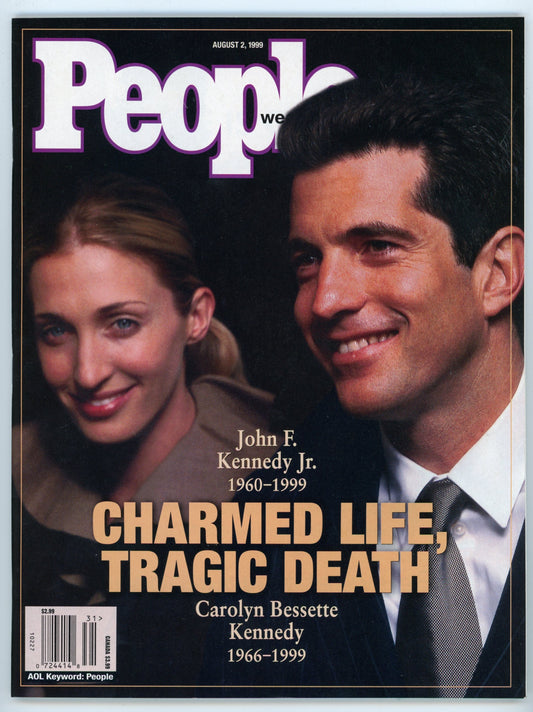 People Weekly Vintage Magazine (August 2, 1999) JFK Jr. Carolyn Bessette Memorial