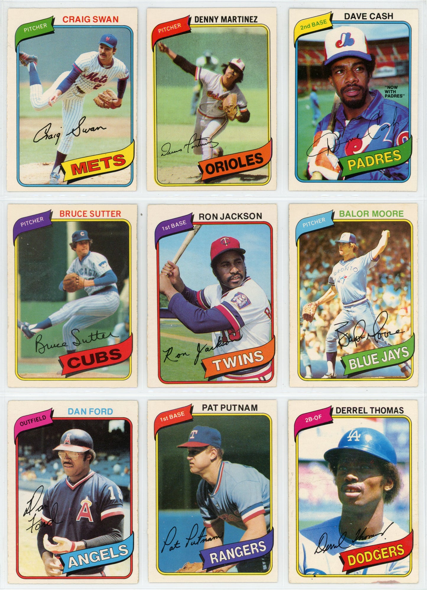1980 OPC O-Pee-Chee MLB Baseball Complete Set (374 Cards) Pack Fresh