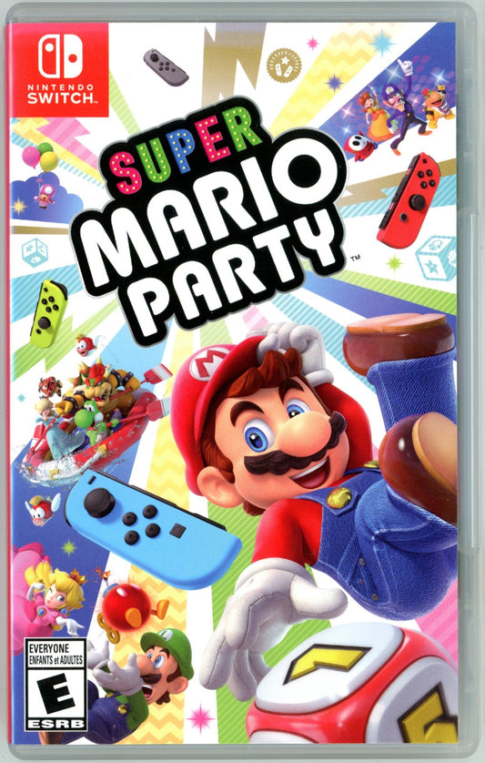Super Mario Party (Nintendo Switch, 2018) — Complete in Box (CIB)
