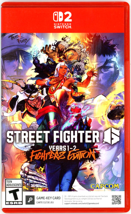 2022 Street Fighter 6 Years 1-2 Fighters Edition (Nintendo Switch 2) - Complete in Box