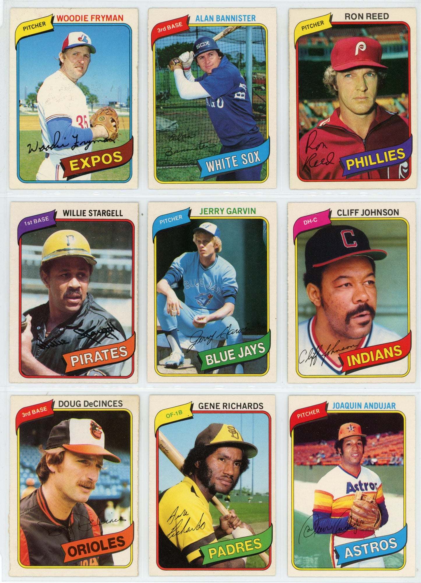 1980 OPC O-Pee-Chee MLB Baseball Complete Set (374 Cards) Pack Fresh