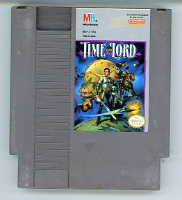 1990 Time Lord NES Video Game Cartridge