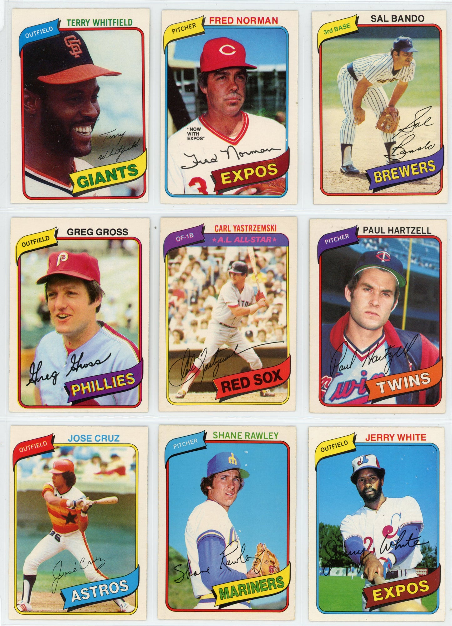 1980 OPC O-Pee-Chee MLB Baseball Complete Set (374 Cards) Pack Fresh