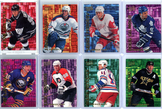 1994/95 Fleer Ultra Premier Pivots Hockey Card Complete Insert Set (10 Cards) Gretzky, Messier