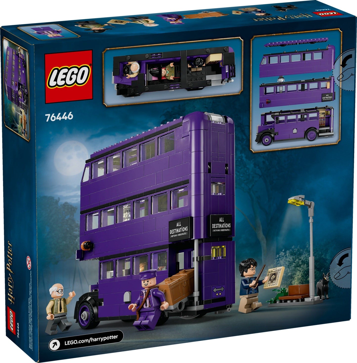 2025 LEGO Harry Potter Knight Bus Adventure Building Set