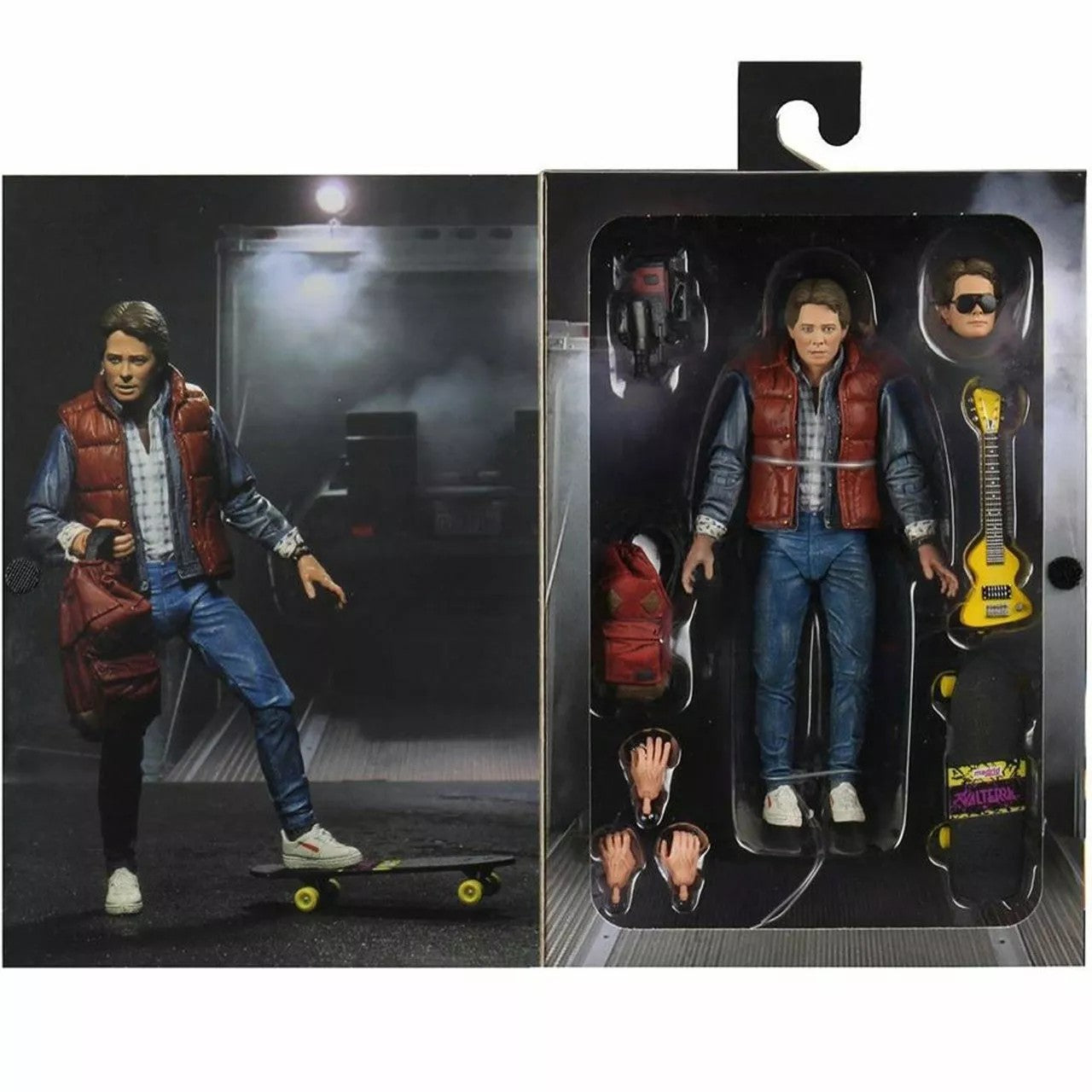 NECA Reel Toys Back to the Future Ultimate Marty McFly 35th Anniversary 7in Action Figure in Box