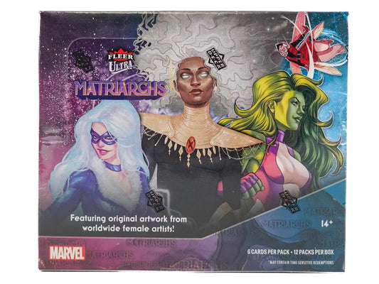 2024 Upper Deck Fleer Ultra Matriarchs of Marvel Hobby Box (12 Packs)