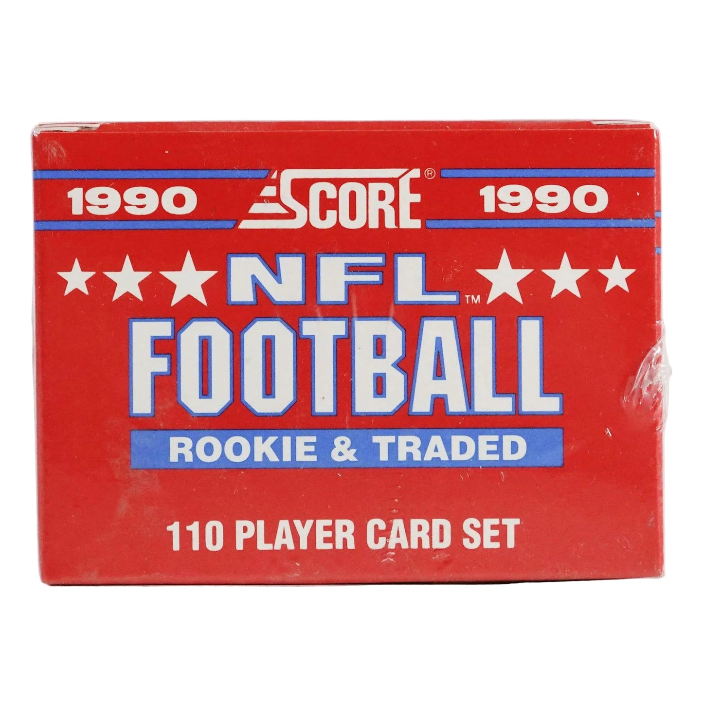 1990 Score Supplemental NFL Football Rookie & Traded Factory Sealed Set (110 Cards) - Emmitt Smith RC