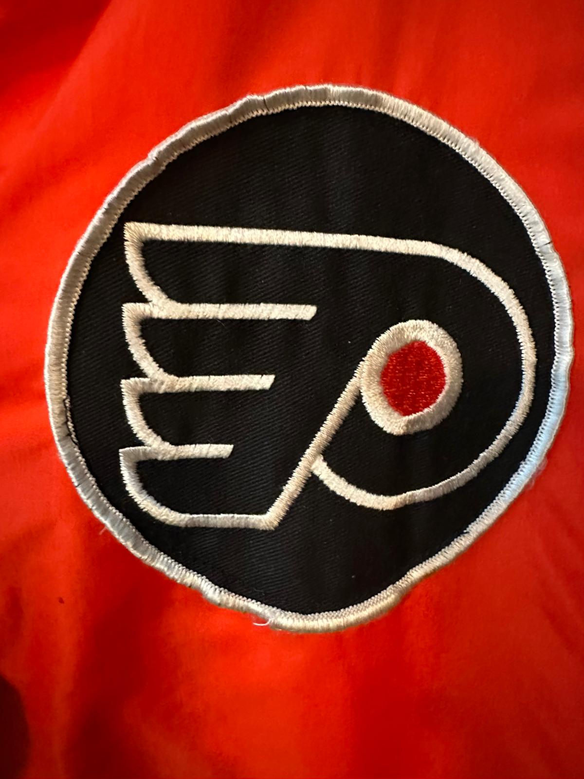 1970s Vintage Philadelphia Flyers Coach/Trainer Jacket — Made in USA — Ayerjak J.C. Penney