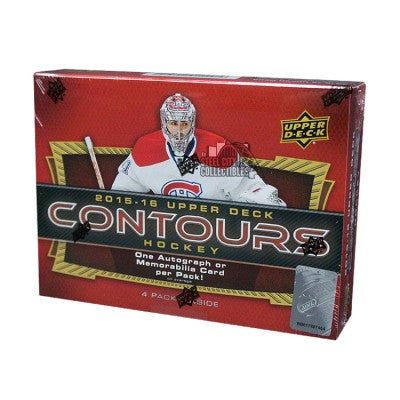 2015/16 Upper Deck Contours Hockey Hobby Box Possible Connor McDavid Rookie Auto