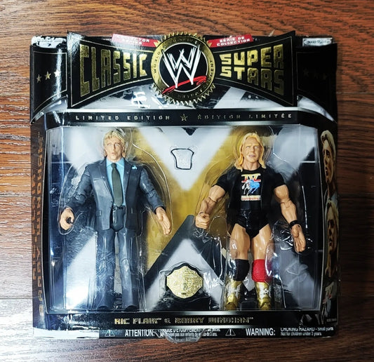 Jakks WWF WWE Classic Wrestling Superstars Ric Flair, Barry Windham