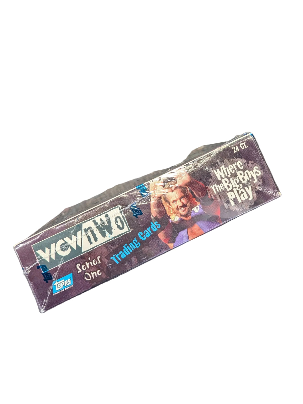 1998 Topps WCW/nWo Series 1 Sealed Wrestling Card Box Sealed (24 Packs) Goldberg & Jericho Rookie Year