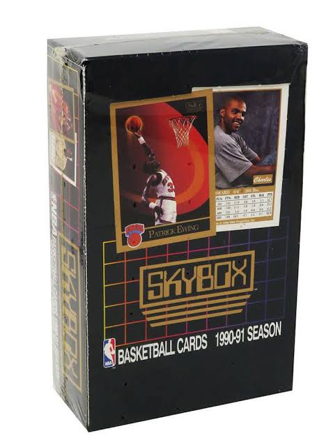 1990/91 SkyBox Basketball Series 1 Factory Sealed Wax Box (36 Packs) Michael Jordan