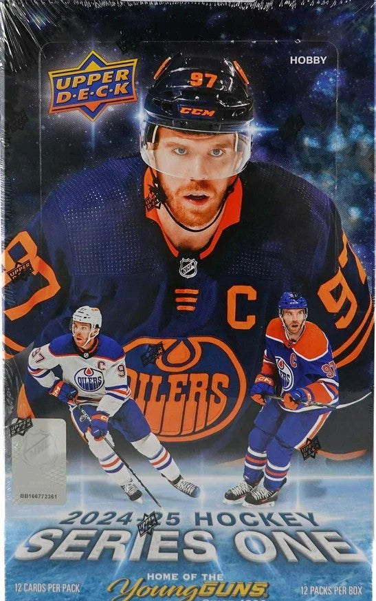 2024/25 Upper Deck Series One Hockey Cards Hobby Box (12 Packs)