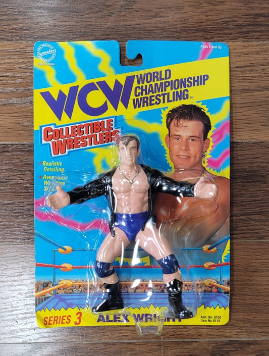 1994 Toy Makers WCW Wrestling Figure Alex Wright