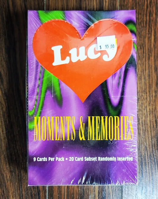 1996 KRC I Love Lucy Trading Cards Box Lucille Ball (36 Packs)