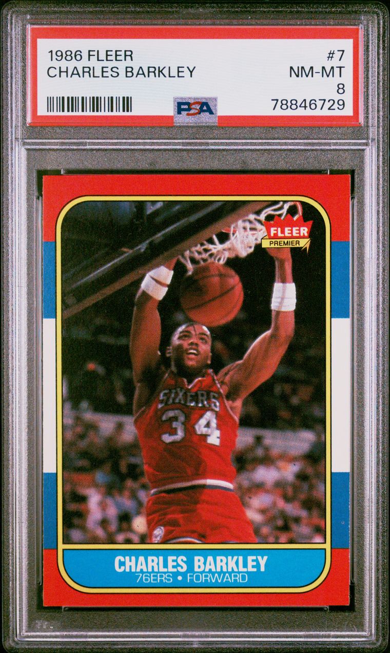 1986 Fleer Basketball Complete Set (132 Cards) Including PSA 8 Michael Jordan Rookie