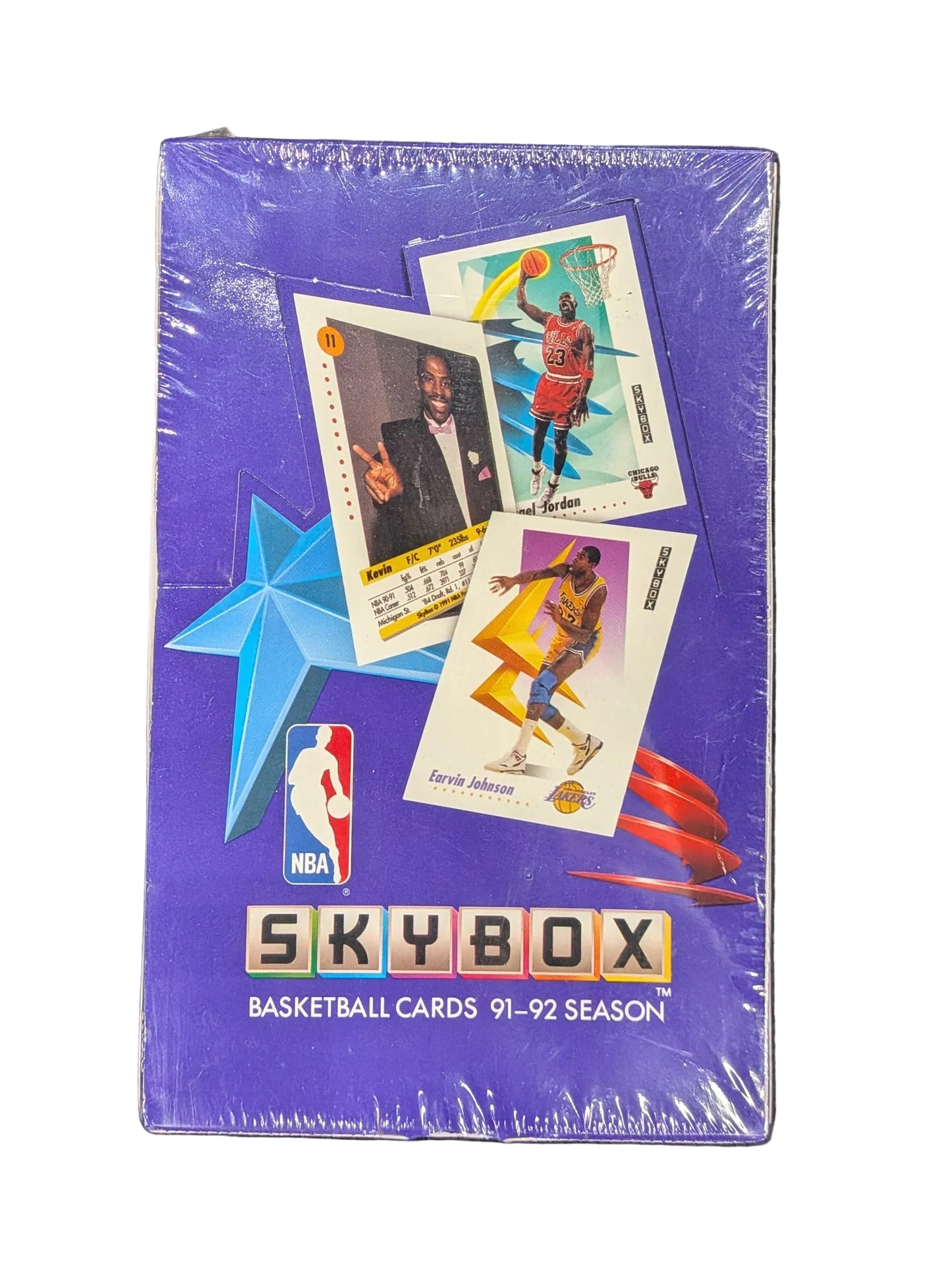 1991/92 Skybox Basketball Series 1 Factory Sealed Hobby Wax Box (36 Packs) Michael Jordan