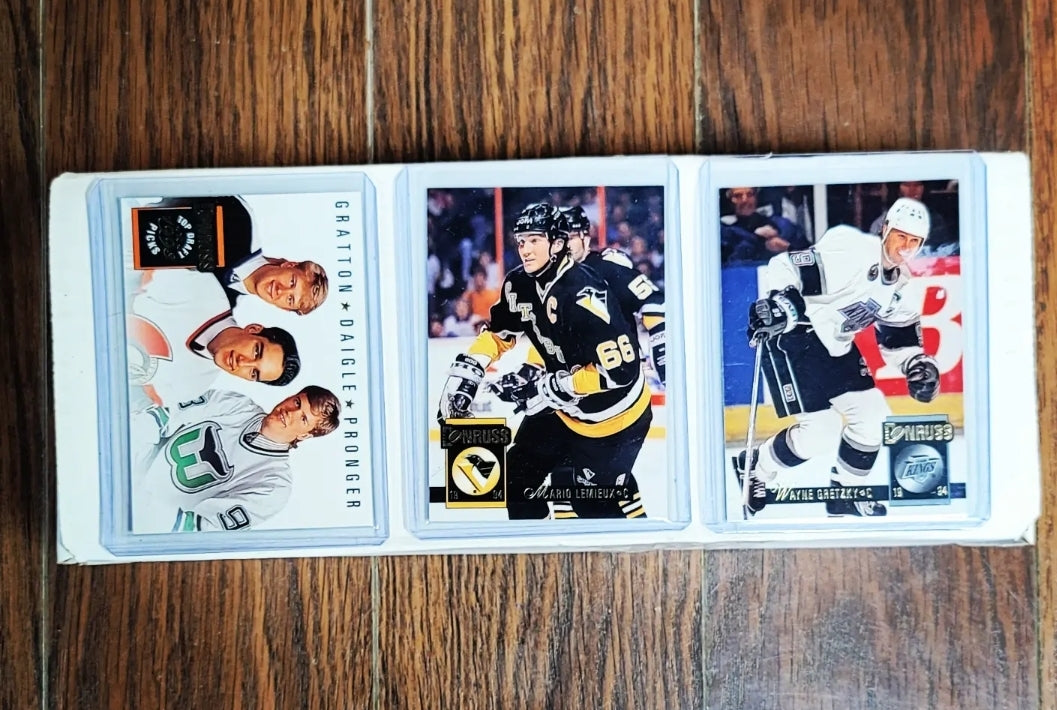 1992/93 Donruss Hockey Card Complete Set Wayne Gretzky, Lemieux