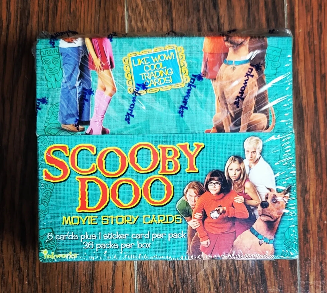 2002 Inkworks Scooby-Doo Movie Trading Cards Box (36 Packs)