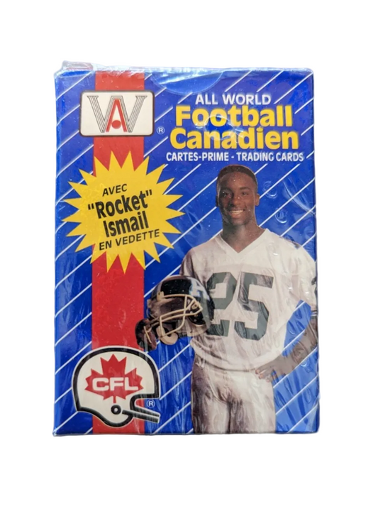 1991 All World CFL Canadian Football Card Complete Set (110 Cards) Sealed