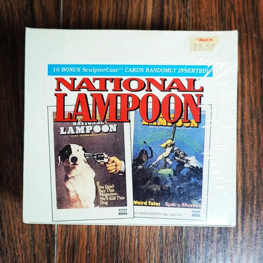 1993 21st Century Archives National Lampoon Trading Cards Box (36 Packs)