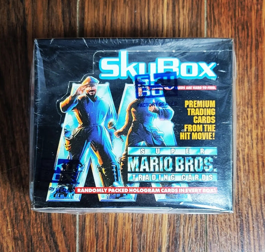 1993 SkyBox Super Mario Brothers Movie Trading Cards Box (36 Packs)