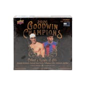 2026 Upper Deck Goodwin Champions Hobby Box (Possible Signed 1986 Fleer Basketball Pack Redemption)