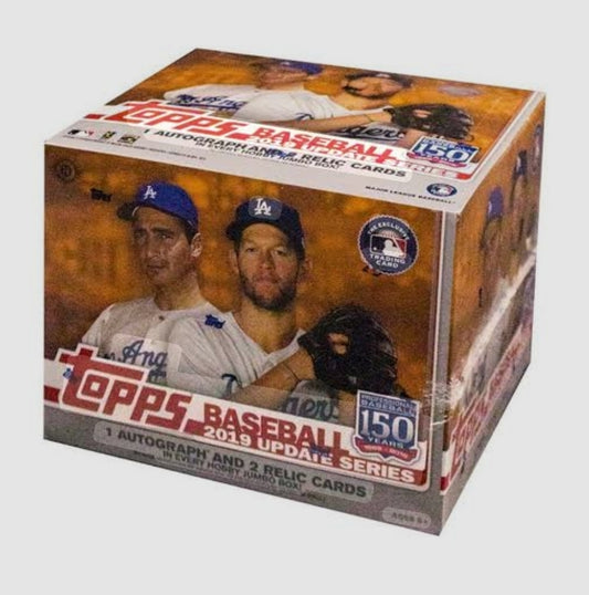 2019 Topps Update Baseball Jumbo Box (10 Packs) Sealed Possible Vladdy,Tatis Rookie