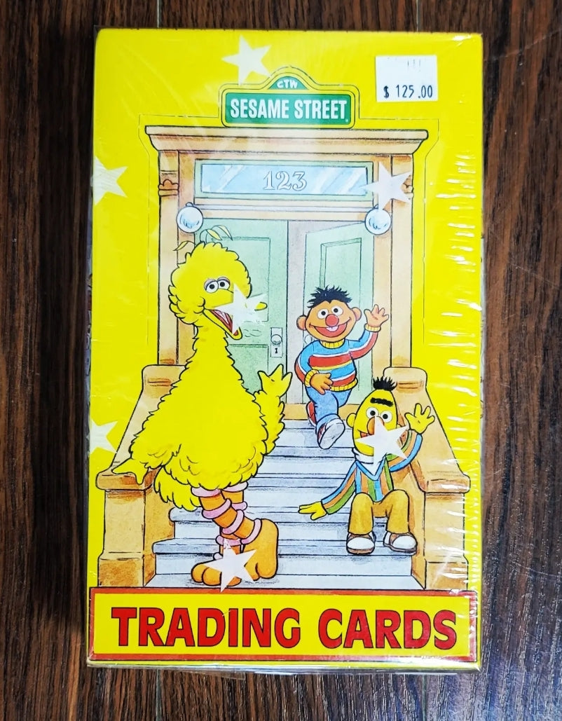 1992 Idolmaker Sesame Street Trading Cards Box Big Bird (36 Packs)