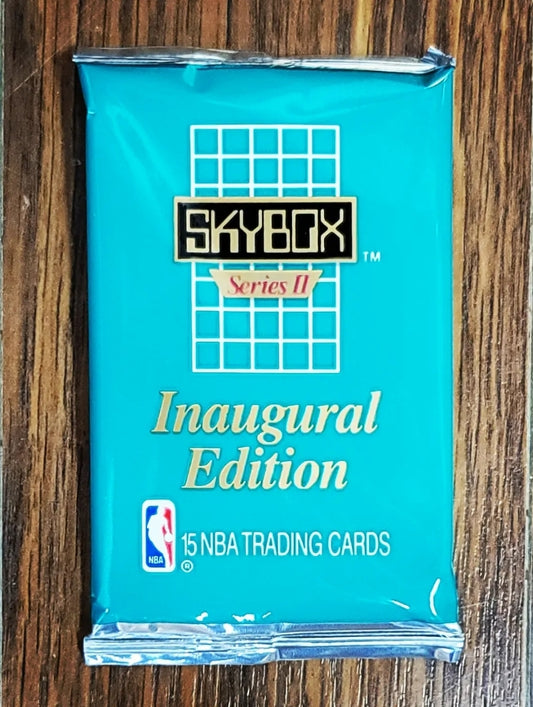 1991/92 Skybox Series Two NBA Basketball Trading Cards Pack (15 Cards)